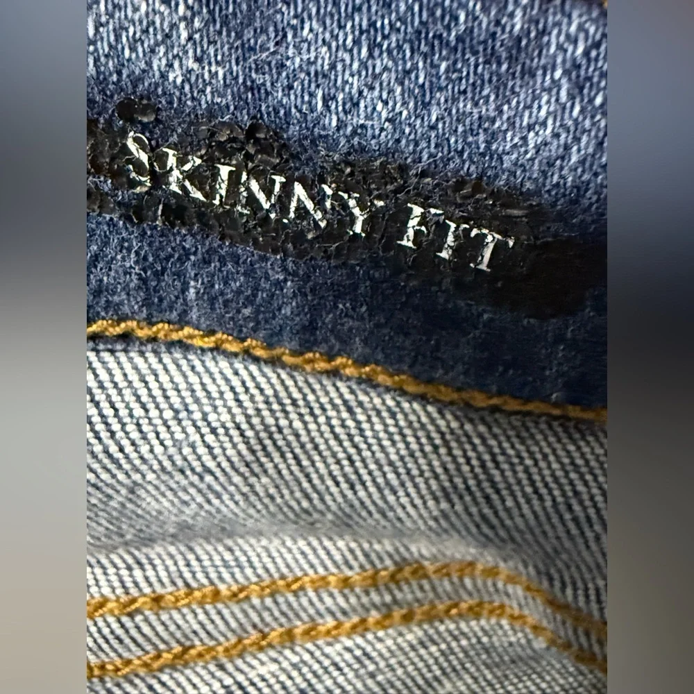 Judy Blue Ella‎ Mid Rise Hand Sand Classic Skinny Jeans Medium Wash Size 27 (5)
